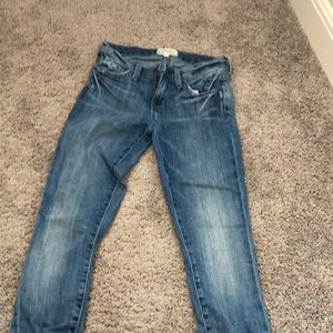 Medium denim wash jeans